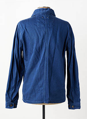 Veste casual coupe droite bleu DAYTONA femme