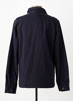 Veste casual fermeture boutonnée sur le devant bleu IRON AND RESIN homme