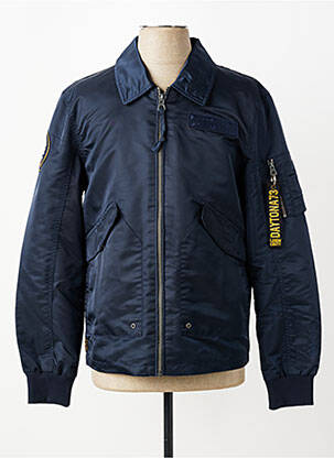 Blouson manches longues bleu DAYTONA homme