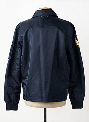 Blouson manches longues bleu DAYTONA homme