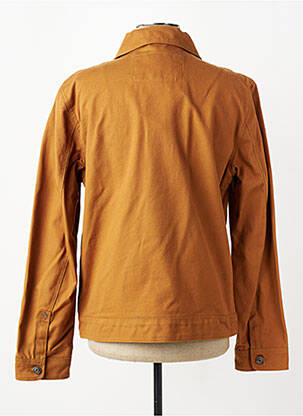 Veste casual fermeture boutonnée sur le devant marron IRON AND RESIN homme