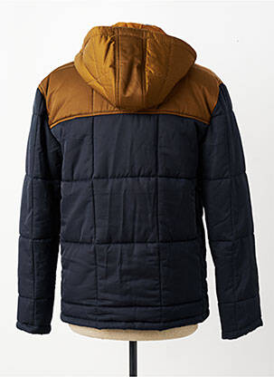 Blouson capuche bleu IRON AND RESIN homme