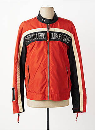 Blouson poches orange DAYTONA homme