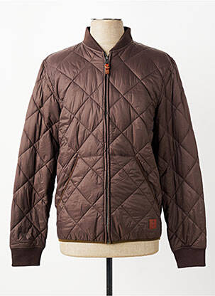 Blouson manches longues marron IRON AND RESIN homme