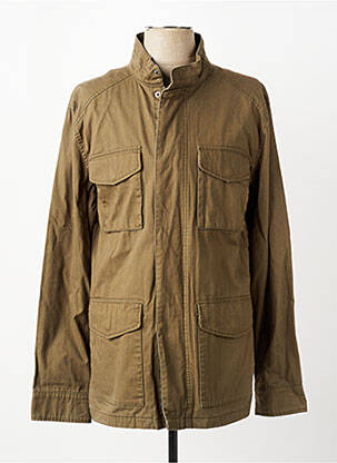Veste casual coupe droite vert IRON AND RESIN homme