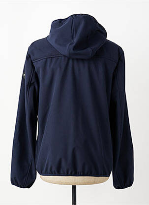 Blouson capuche bleu DAYTONA homme