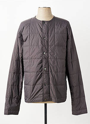 Doudoune manches longues sans capuche gris IRON AND RESIN homme