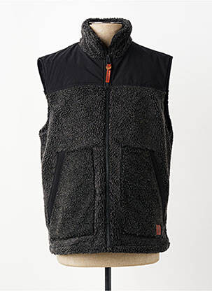 Gilet sans manche doublure noir IRON AND RESIN homme