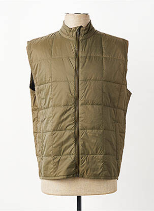 Doudoune poches sans capuche vert IRON AND RESIN homme