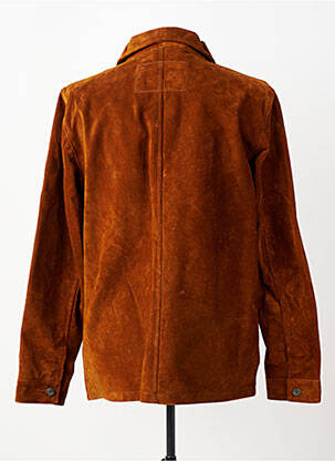 Veste casual fermeture boutonnée sur le devant marron IRON AND RESIN homme