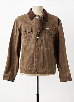 Blouson manches longues marron IRON AND RESIN homme