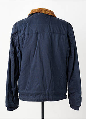 Blouson finition intérieure doublure polaire bleu IRON AND RESIN homme