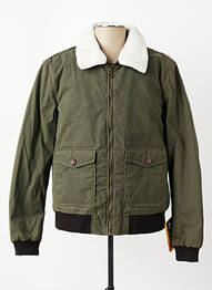 Blouson manches longues vert DAYTONA homme