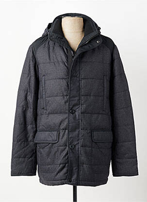 Doudoune poches a capuche gris CAMBERABERO femme