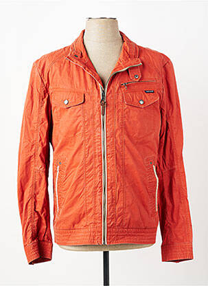 Veste casual poignets pressionnés orange CAMBERABERO homme