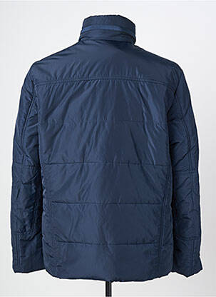 Doudoune manches longues a capuche bleu CAMBERABERO homme
