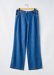 Jeans coupe large stretch taille normale bleu PLEASE femme