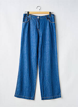 Jeans coupe large stretch taille normale bleu PLEASE femme