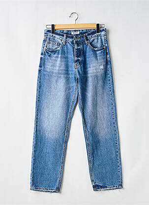 Jeans coupe droite fermeture boutonnée sur le devant taille normale bleu IMPERIAL homme