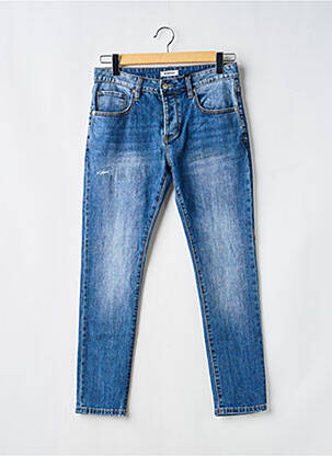Jeans coupe slim fermeture boutonnée sur le devant taille normale bleu IMPERIAL homme