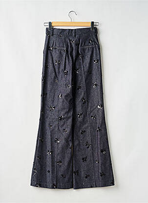 Jean coupe flare stretch taille haute bleu DIXIE femme