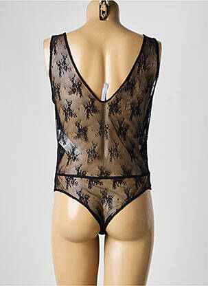 Body lingerie broderie noir IMPERIAL femme