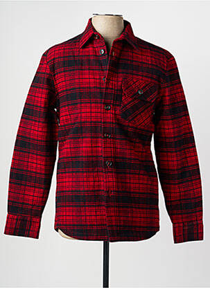 Veste casual finition intérieure doublée rouge IMPERIAL homme