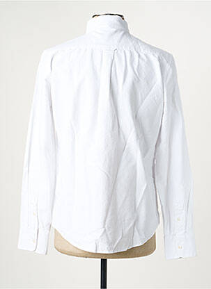 Chemise manches longues poignets boutonnés blanc IMPERIAL homme