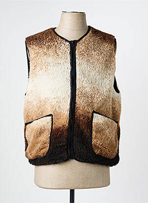 Veste casual resserrée sur le bas marron IMPERIAL homme