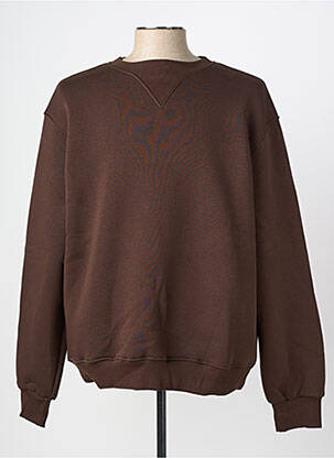 Sweat-shirt stretch manches longues marron IMPERIAL homme