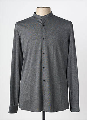 Chemise manches longues coupe cintrée gris IMPERIAL homme