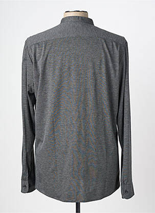 Chemise manches longues coupe cintrée gris IMPERIAL homme