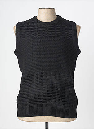 Pull stretch sans manche gris IMPERIAL homme