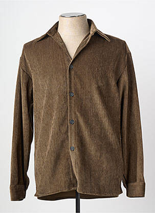Veste casual fermeture boutonnée sur le devant vert IMPERIAL homme