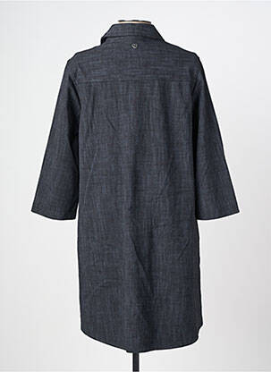 Robe courte manches 3/4 manches 3/4 noir PLEASE femme