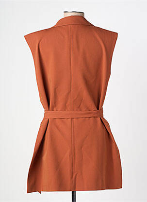 Gilet sans manche poches orange IMPERIAL femme