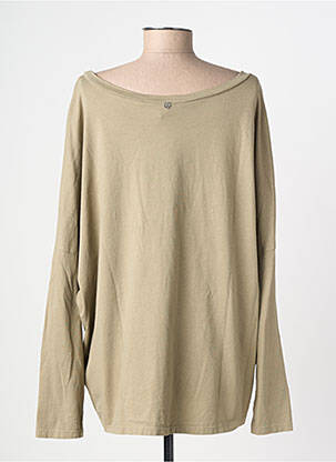 T-shirt manches longues manches longues vert PLEASE femme