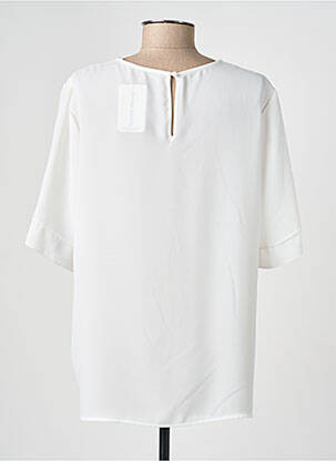 T-shirt coupe droite manches courtes blanc SOMMERMANN femme