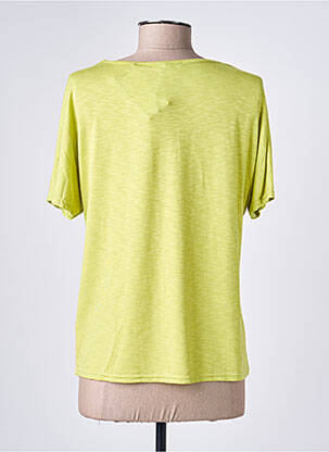 T-shirt coupe droite manches courtes vert TELMAIL femme