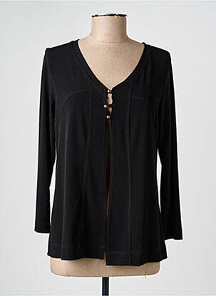 Veste casual coupe droite noir TELMAIL femme