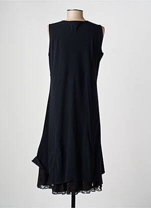 Robe mi-longue sans manche sans manche noir JEAN DELFIN femme