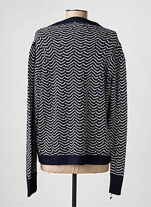 Pull coupe droite manches longues noir ANDAM femme