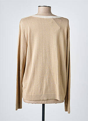 Gilet manches longues fermeture boutonnée sur le devant marron SAINT CHARLES femme