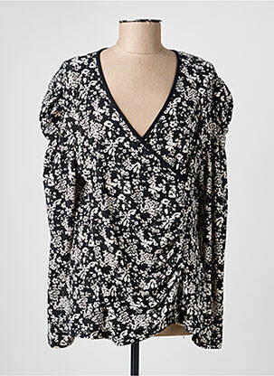 T-shirt manches longues manches longues noir TELMAIL femme