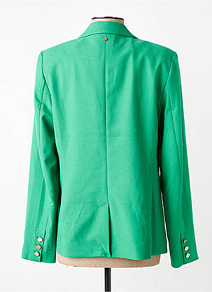 Blazer poignets boutonnés vert JULIE GUERLANDE femme