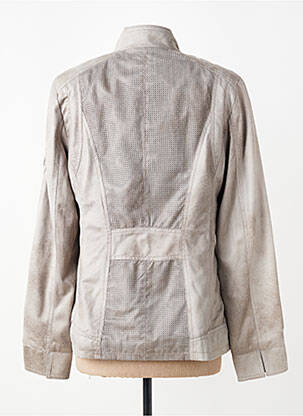 Blouson manches longues gris BARBARA LEBEK femme