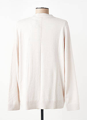 Gilet manches longues coupe cintrée beige RABE femme