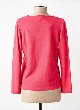 Gilet manches longues coupe cintrée rouge TELMAIL femme