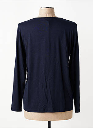 T-shirt manches longues manches longues bleu GREGORY PAT femme