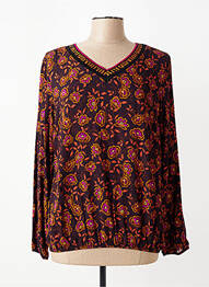 T-shirt imprimé fantaisie manches longues violet TELMAIL femme